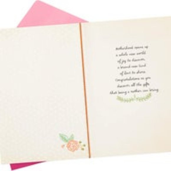 First Mother's Day Card (Joy and Love of Motherhood) - Picture 2 of 4